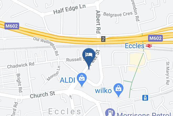 Greater Manchester - Milton Manchester Hotel Maps