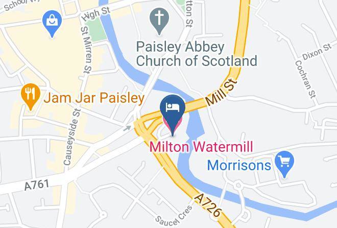 Renfrewshire - Milton Watermill Hotel Maps