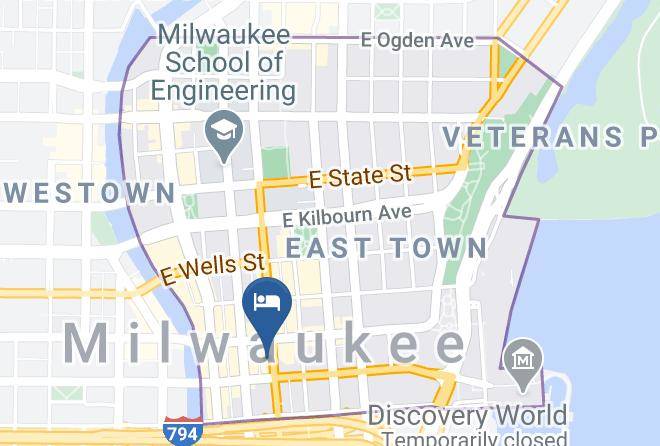 Milwaukee - Milwaukee Marriott Downtown Maps