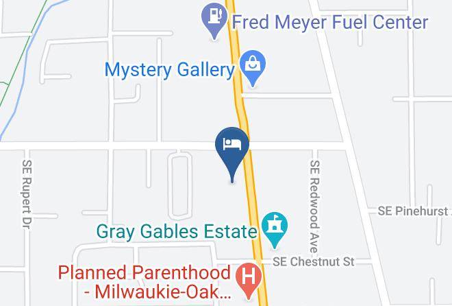 Clackamas - Milwaukie Inn Portland South Maps