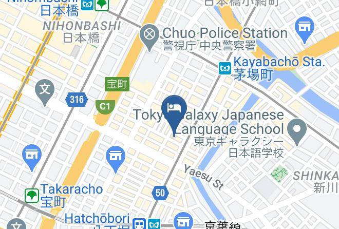 Chuo Ward - Mimaru Tokyo Hatchobori Maps