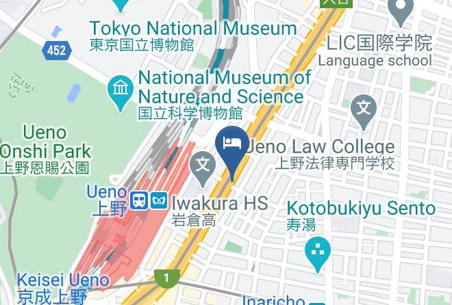 Taito Ward - Mimaru Tokyo Ueno East Maps
