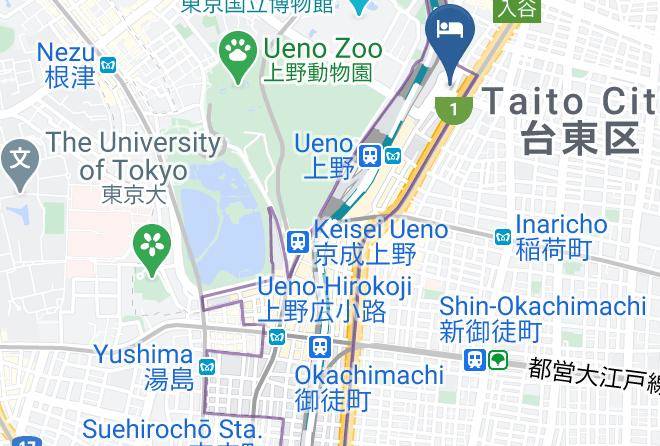 Taito Ward - Mimaru North Maps