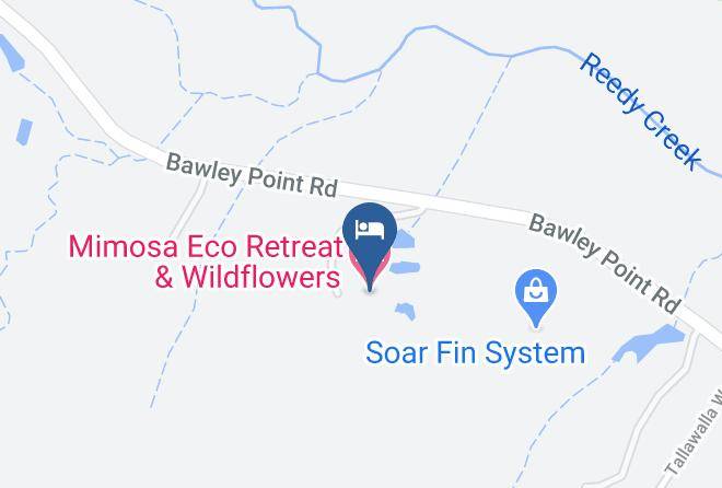 Shoalhaven - Mimosa Eco Retreat & Wildflowers Maps