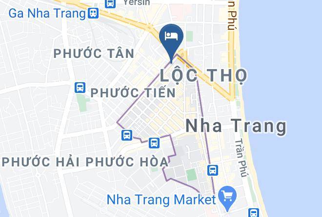 Nha Trang - Mimosahotel Maps