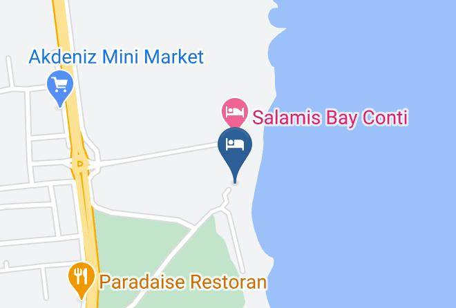 Yenibogazici - Mimoza Beach Hotel Maps