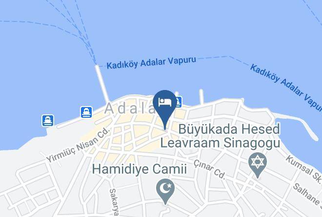 Adalar - Mimoza Butik Otel Buyukada Maps