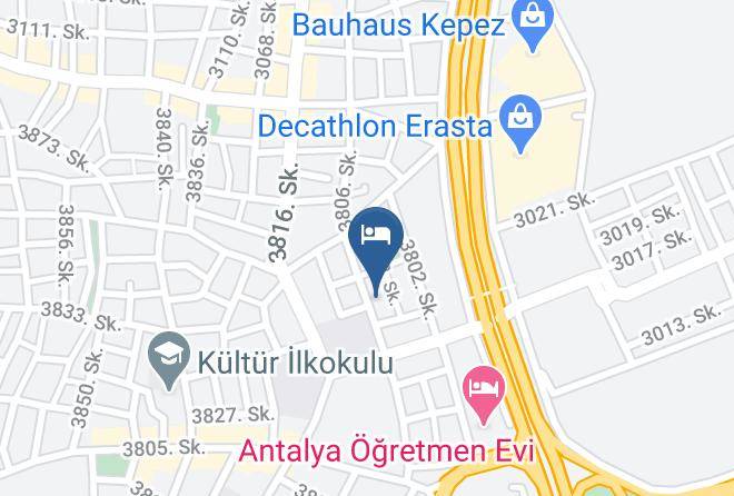 Kepez - Mimoza Pansiyon Maps