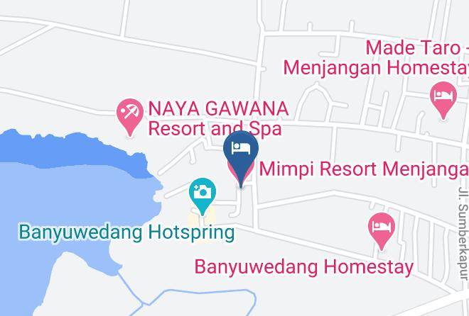 Buleleng Regency - Mimpi Resort Menjangan Maps