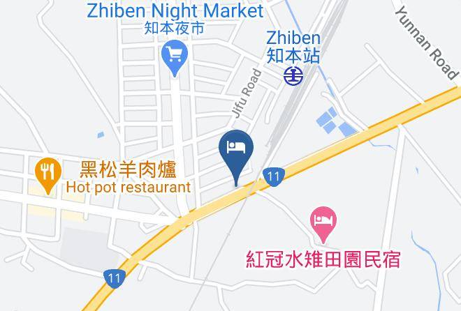 Taitungnty - Min Chiao Hotel Maps