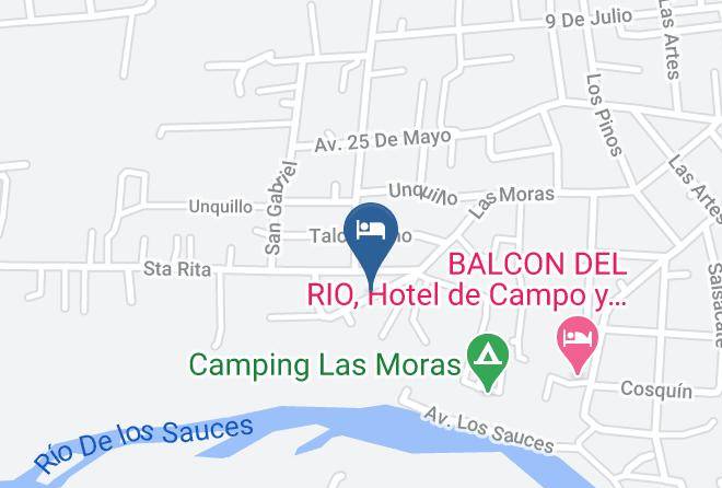San Alberto Department - Mina Clavero Resort Maps
