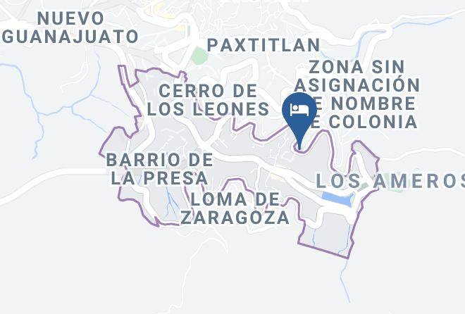 Guanajuato Paseo De La Presa - Mina Esperanza Maps