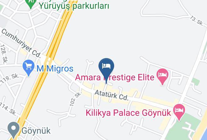 Kemer - Mina Grand Hotel Maps