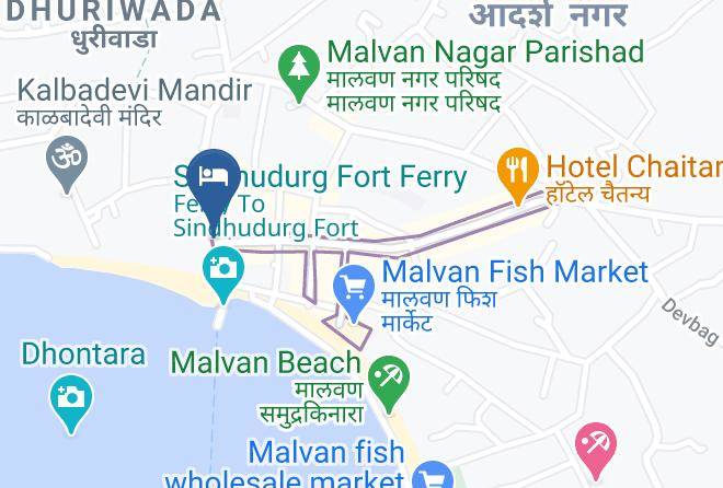 Malvan - Minai Nivas Lodging Maps