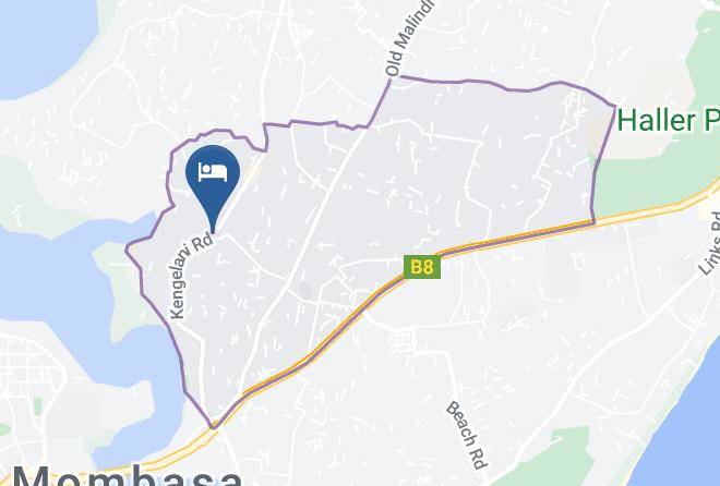 Mombasa - Minalove Hotel And Restaurant Maps