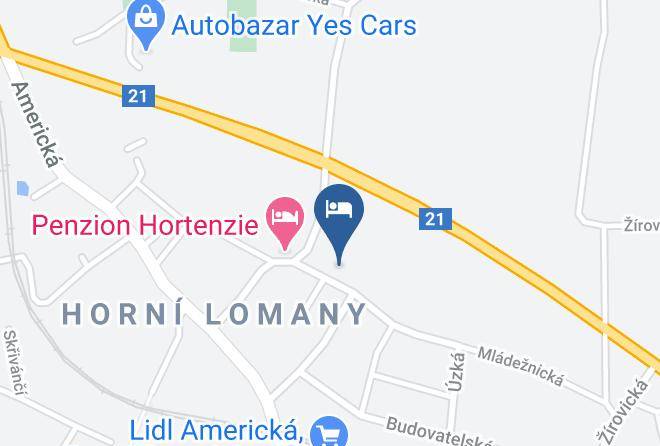 Cheb - Minar Emil Penzion Garni Em Frantiskovy Lazne Maps