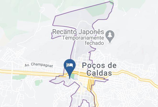 Pocos De Caldas - Minas Garden Hotel Maps