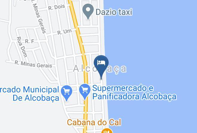 Alcobaca - Minas Hotel Maps