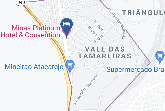 Conselheiro Lafaiete - Minas Platinum Hotel & Convention Maps