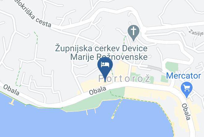 Piran - Mind Hotel Slovenija Lifeclass Hotels & Spa Maps