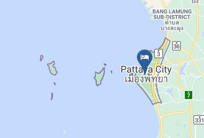 Mind Resort Pattaya Map