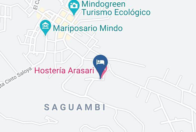 San Miguel De Los Bancos - Mindo Coffee Lodge & Spa Maps