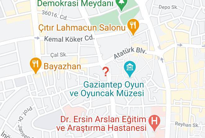 Sahinbey - Mine Hanim Konagi Maps