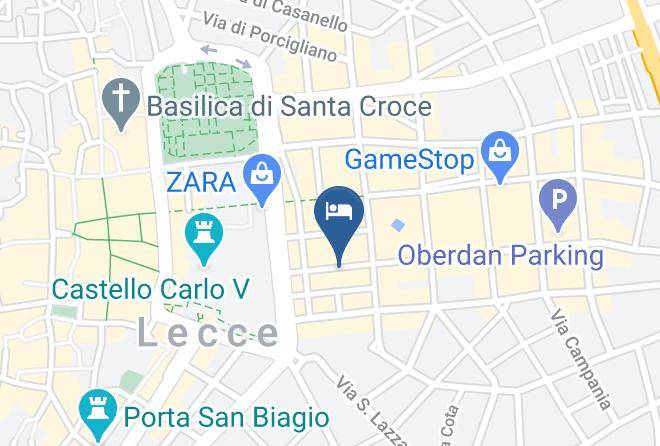 Lecce - Mine & Yours Members Club Lecce Maps