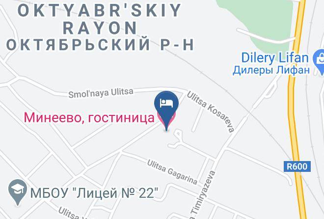 Ivanovo - Mineevo Hotel Maps