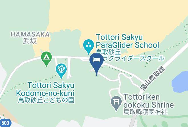 Tottori City - Minei Kokuminshukusha New Sakyuso Maps