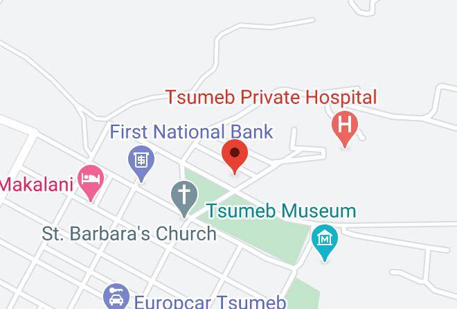 Tsumeb - Minen Hotel Maps