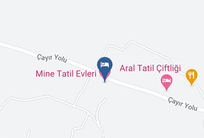 Bozcaada - Mine Tatil Evleri Maps