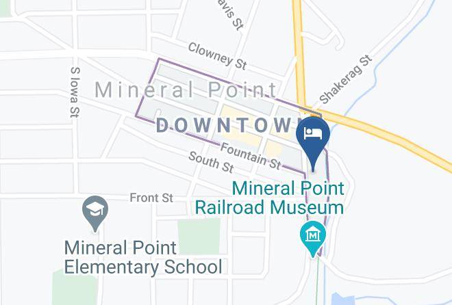 Iowa - Mineral Point Hotel & Suites Maps