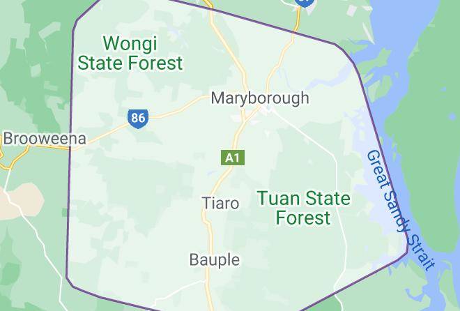 Fraser Coast - Mineral Sands Motel Maps