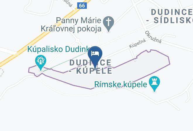 Krupina - Liecebny Dom Rubin Maps