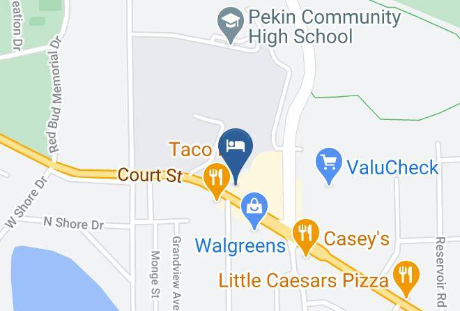 Tazewell - Mineral Springs Motel Maps