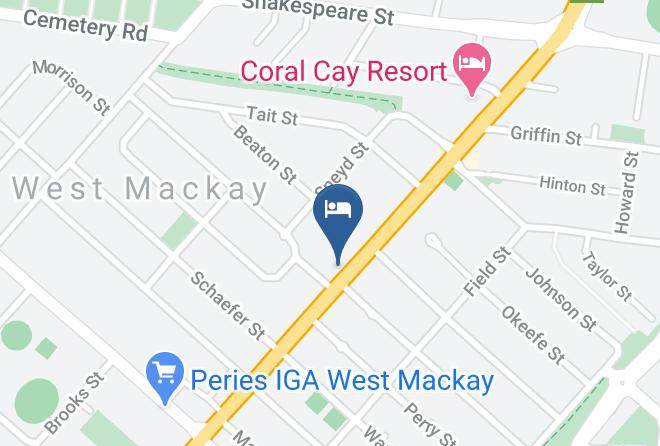 Mackay - Miners Lodge Motor Inn Maps