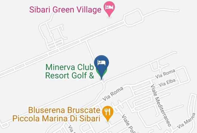 Cosenza - Minerva Club Resort Golf & Spa Maps