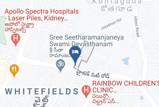 Hyderabad - Minerva Grand Kondapur Maps
