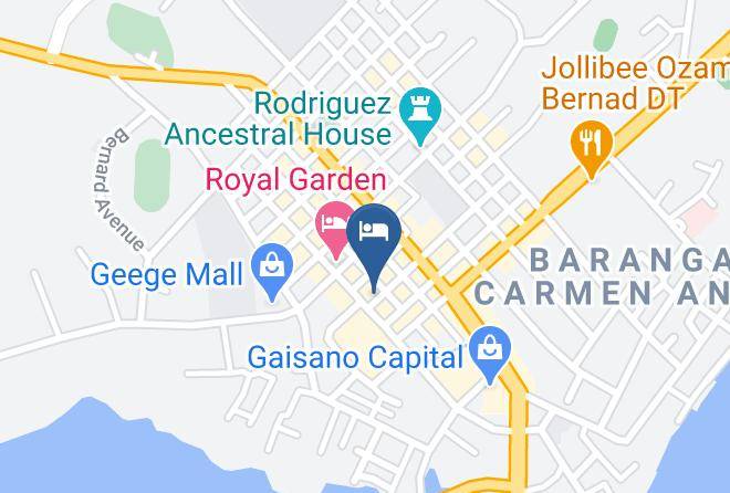 Misamis Occidental - Minerva Hotel Maps