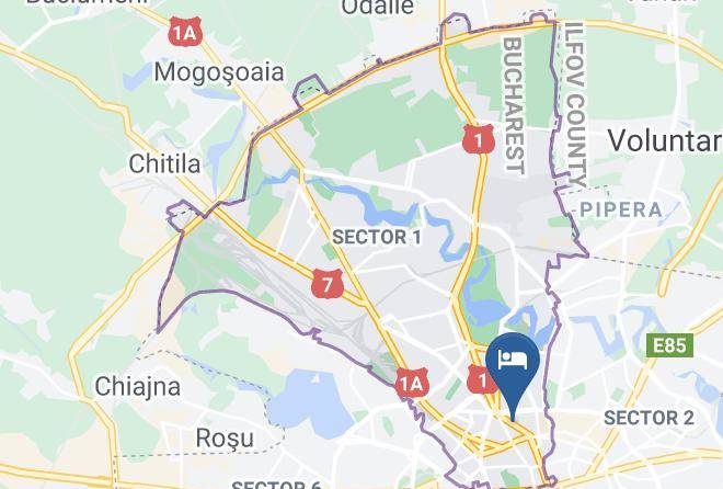 Bucharest - Minerva Hotel Maps