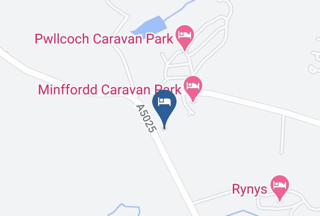 Isle Of Anglesey - Minffordd Self Catering Maps