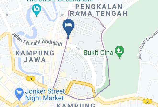 Melaka Tengah - Ming Hotel Maps