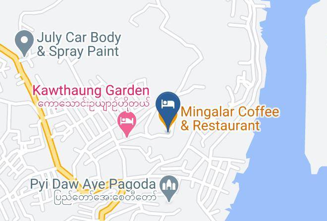 Kawthoung - Mingalar Coffee & Restaurant Maps