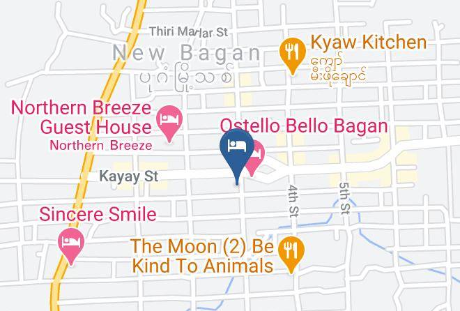 Nyaung U - Mingalar Hotel Bagan Maps