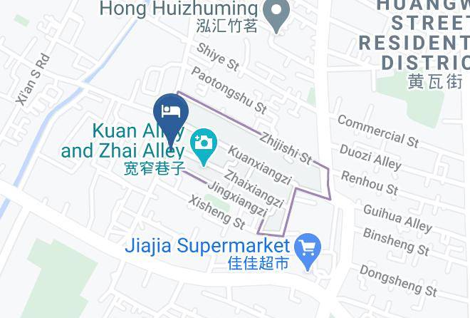 Chengdu - Mingdefang Hotel Maps