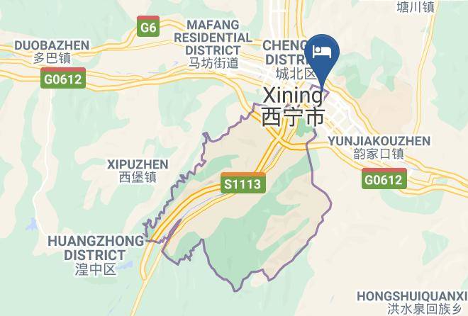 Xining - Mingdu Business Hotel Maps