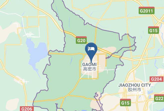 Weifang - Mingdu Hotel Maps
