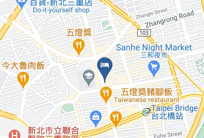 Sanchong District - Mingjue Motel Maps