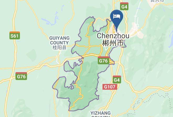 Chenzhou - Mingliu Business Hotel Maps